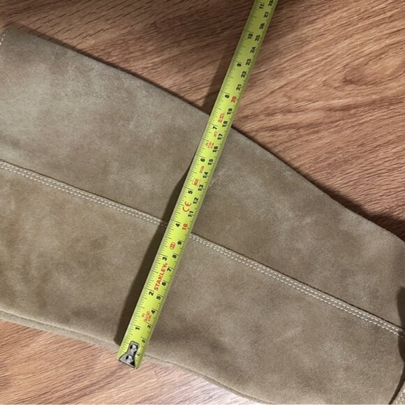 NWOT Vince Camuto Grathlyn Womens Beige Suede Knee-high boots Sz8.5 - Picture 16 of 16
